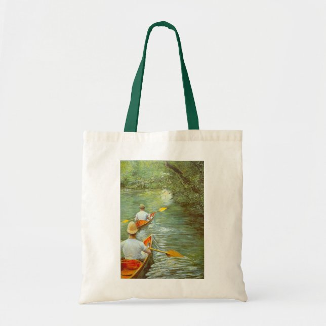 Bolsa Tote As Canoas, Perissoires de Gustave Caillebotte (Frente)