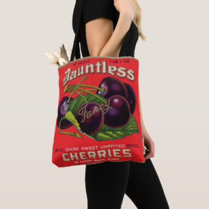 Bolsa Tote as cerejas Dauntless dos anos 30 no xarope pesado