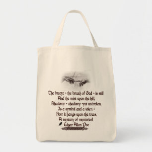 Bolsa Tote As citações de Edgar Allan Poe