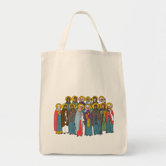 Bolsa Tote As Deaconess Adoradas por Deus (Frente)