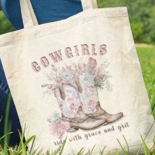 Bolsa Tote As Garotas Costumam Caminhar Com A Grace E A Grit