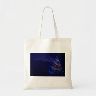 Bolsa Tote As Luzes De Árvore De Natal Estrelam Brilhando Br