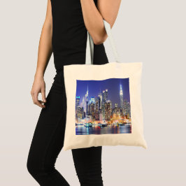 Bolsa Tote As Luzes Noturnas da Cidade