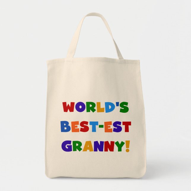 Bolsa Tote As melhores cores brilhantes do mundo (Frente)