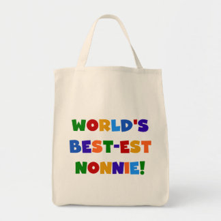 Bolsa Tote As melhores notas de cores nonnie Bright do mundo