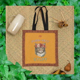 Bolsa Tote As minhas coisas de purr