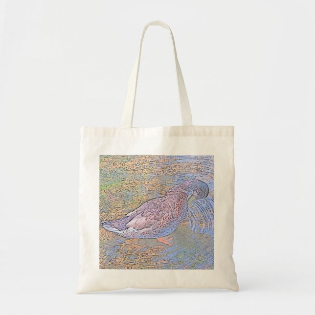 Bolsa Tote As ondulações (Frente)