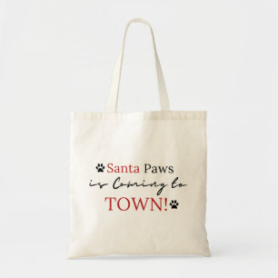 Bolsa Tote As Papais noeis de Natal estão chegando à cidade!