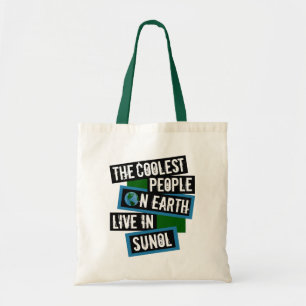 Bolsa Tote As Pessoas Mais Fixe do Mundo Vivem em Sunol