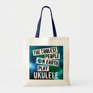 Bolsa Tote As Pessoas mais legais do planeta Tocam Ukulele