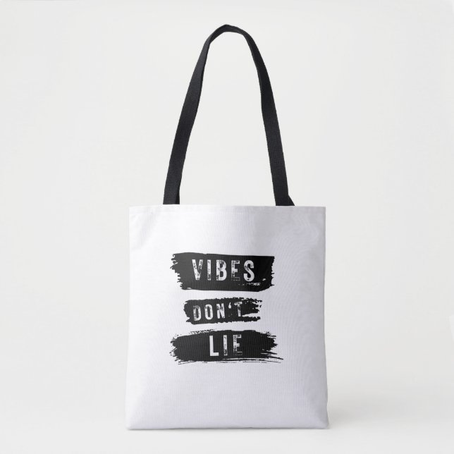 Bolsa Tote As Vibrações Não Mentem (Frente)