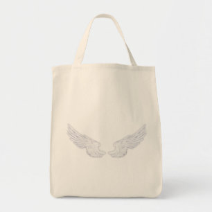 Bolsa Tote Asas Anjos Brancos