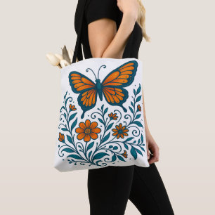Bolsa Tote Asas da Harmonia do Jardim