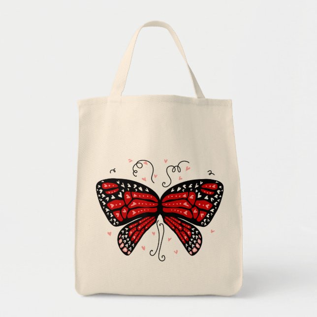 Bolsa Tote Asas do Coração (Frente)
