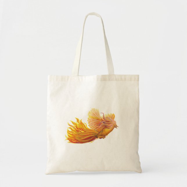 Bolsa Tote Ascensão de pássaros Phoenix (Frente)