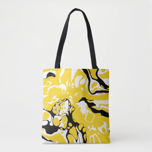 Bolsa Tote Asher - Liquify Abstraction (Frente)