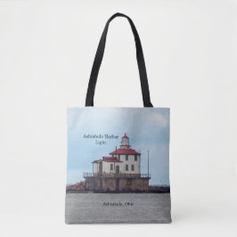 Bolsa Tote Ashtabula Harbor Luz por todo o saco