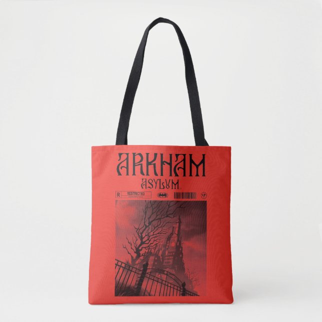 Bolsa Tote Asilo de Arkham: Restrito (Frente)