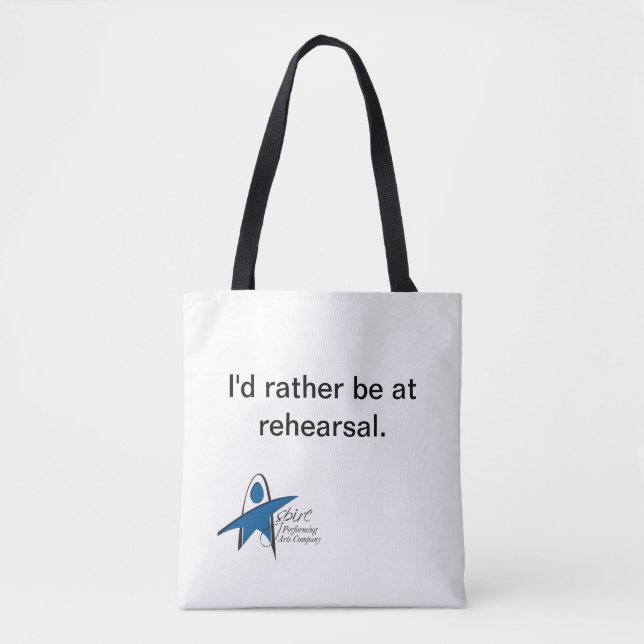 Bolsa Tote Aspire a barra de ensaio PAC (Frente)