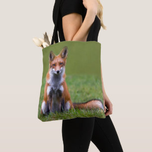 Bolsa Tote Assento do Fox vermelho