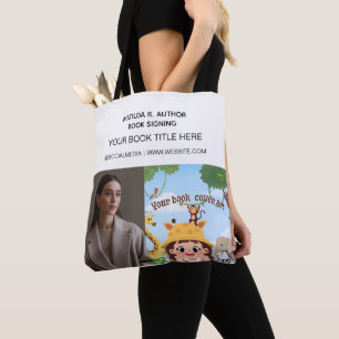 Bolsa Tote Assinatura de Livro   Lançamento de Livro de Autor