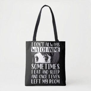Bolsa Tote Assista Anime Otaku Girl Fan De Manga De BD Japon