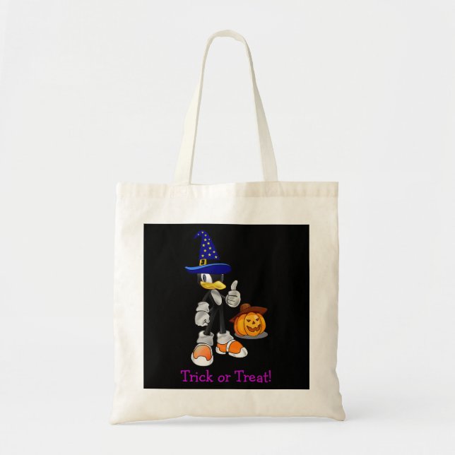 Bolsa Tote Assistente de Bolsas de Tratamento de Halloween Pr (Frente)