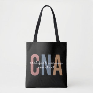 Bolsa Tote Assistente de Enfermagem Retro Certificado CNA