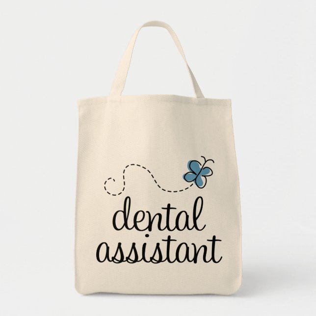 Bolsa Tote Assistente dental bonito (Frente)