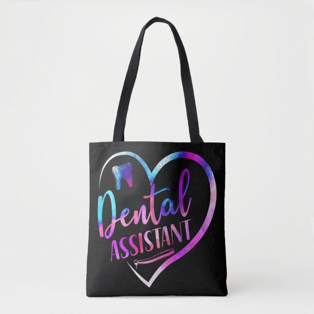 Bolsa Tote Assistente dentário Dental Assistente de Dental Co (Frente)