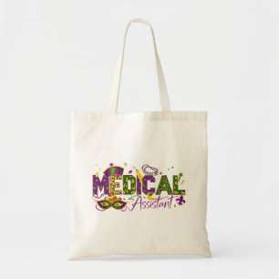 Bolsa Tote Assistente médico - Mardi Gras