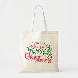 Bolsa Tote Assobiar Feliz Natal