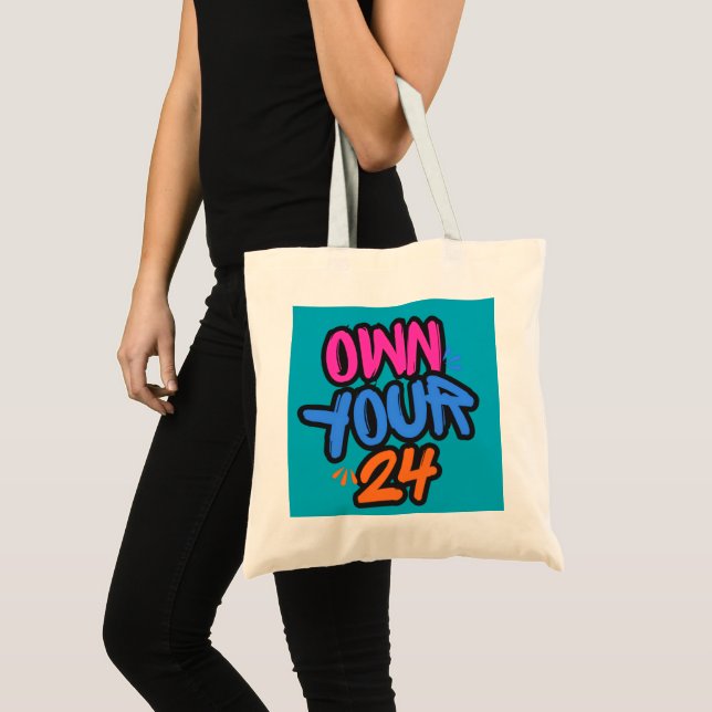 Bolsa Tote Assuma seu 24 (Frente (produto))