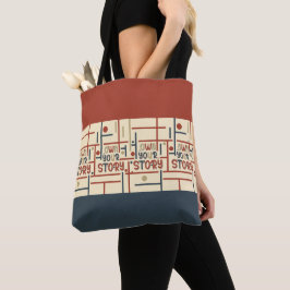 Bolsa Tote Assuma Sua História – Design de Tipografia Inspira