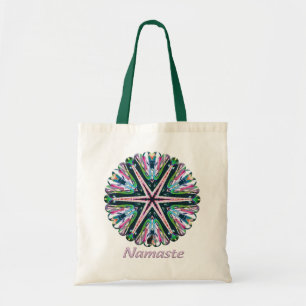 Bolsa Tote Astral Namaste Caleidoscópio