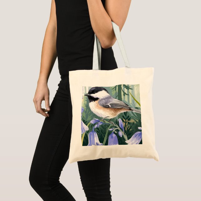 Bolsa Tote Astras de Aquarela e Barra de Tota de Cota de Fran (Frente (produto))