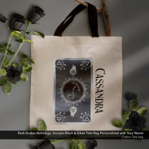 Astrologia Zodiaca Escorpião: Nome Prateado Preto