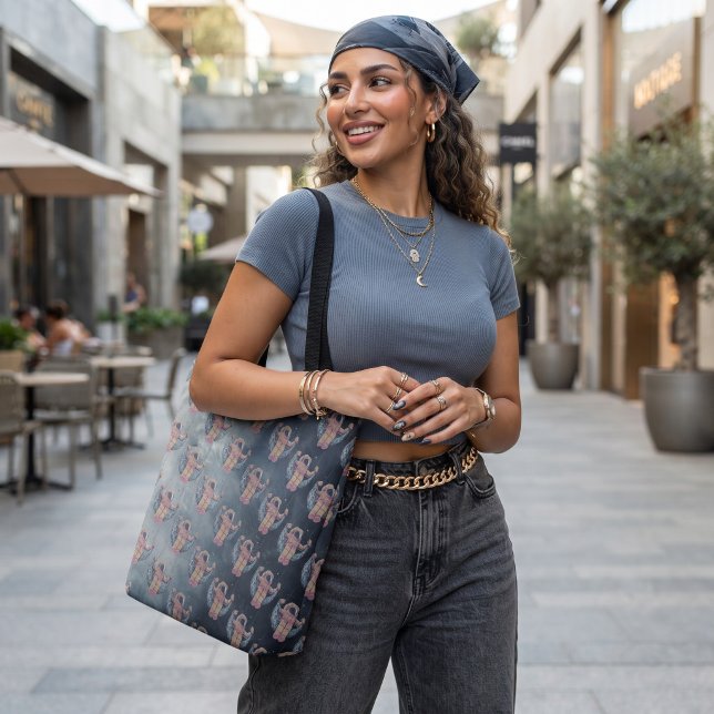 Bolsa Tote Astronauta (Criador carregado)
