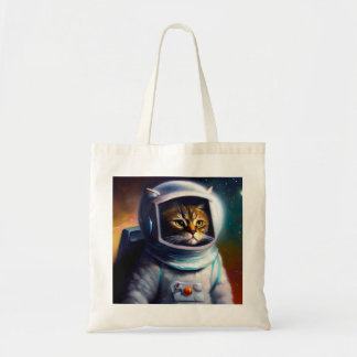 Bolsa Tote Astronauta de Gato