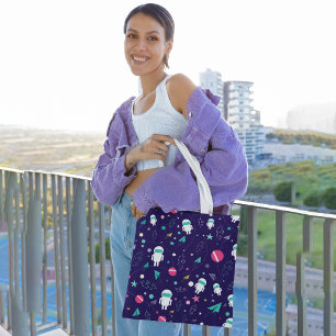 Bolsa Tote Astronautas