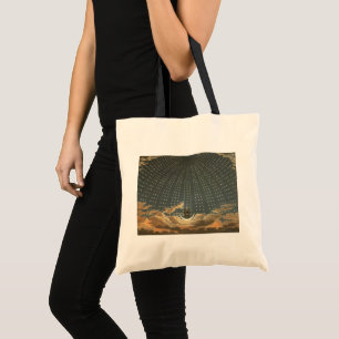 Bolsa Tote Astronomia Celestial Vintage, Rainha da Noite