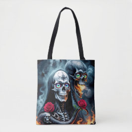 Bolsa Tote Até a Morte, Além da Eternidade.