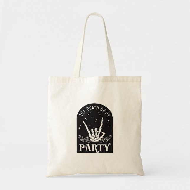 Bolsa Tote Até Que a Morte Nos Separe da Festa Solteira de Ha (Frente)
