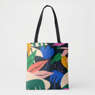 Bolsa Tote Atenção: Obter padrão tropical