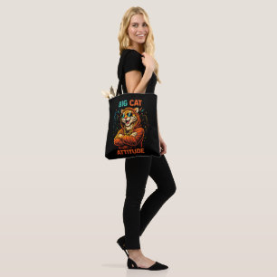 Bolsa Tote Atitude de Gato Grande