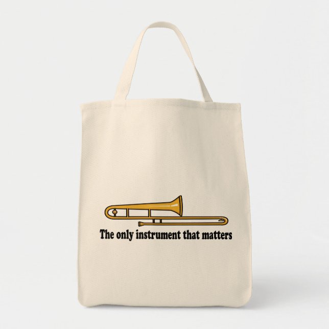 Bolsa Tote Atitude do Trombone (Frente)