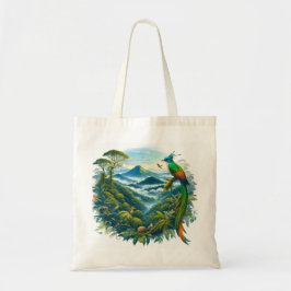 Bolsa Tote Ativando Designs de Floresta em Nuvem