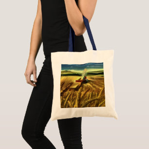 Bolsa Tote Atividade De Fazenda Agrícola Vintage, Agricultur