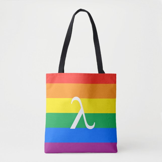 Bolsa Tote Ativismo do Orgulho Gay (Frente)
