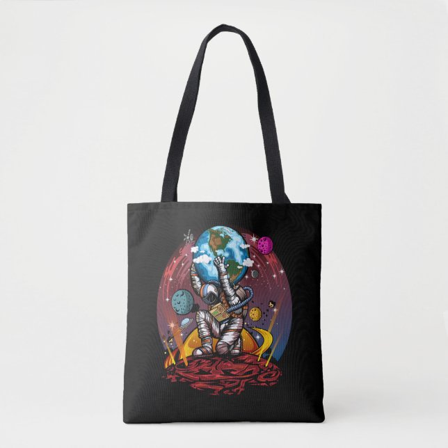 Bolsa Tote Atlas Space Man (Frente)